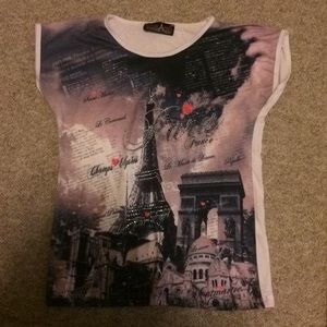 A cute shirt from the City Of Love! Paris, France